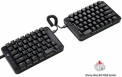 88 Keys Mechanical Keyboard White Backlit Ergonomic Keypad Cherry MX Red Switch • $283.18