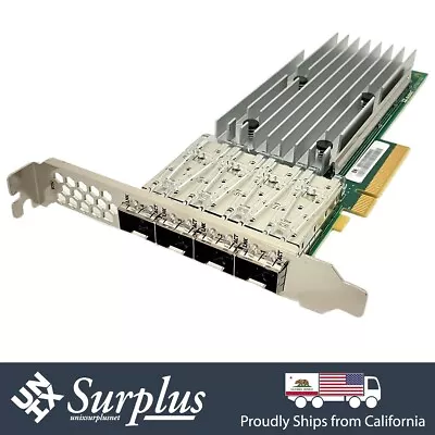 Marvell QLogic Quad Port 25GbE SFP28 NIC FastLinQ PCIe X8 Ethernet Adapter • $229