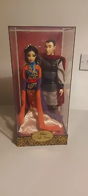 Disney Store Designer Doll Set Mulan Li Shang NO SLEEVE  • £75