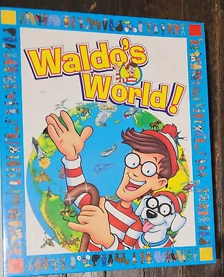 Where's Waldo Books Vintage Binder 1998 Martin Handford Almost Complete Read Dis • $59.99