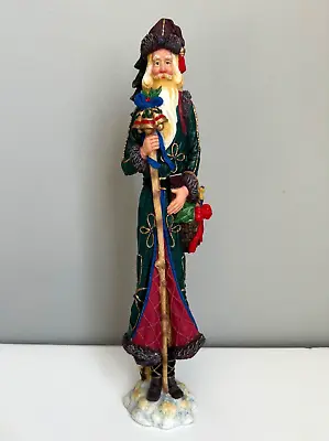 Vintage Lenox Santa Figurine The Bell Meister Pencil Old World Christmas St Nick • $26.24