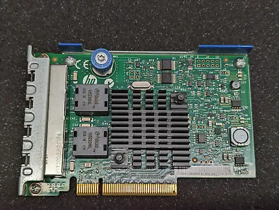 HP 366FLR 1GB Ethernet 4-Port NIC Card FLR - 669280-001  665238-001 • £11.99