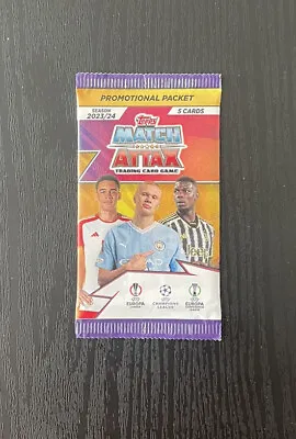 New Pack Of Topps Match Attax Season 2023/24 Cards. • £1.80