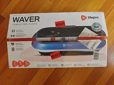 LifePro WAVER Vibration Plate EXERCISE MACHINE - Blue • $175