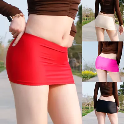 Sexy Women Sexy Micro Mini Skirt Short Bodycon Skirt Package Hip Skirt Club Wear • $4.49