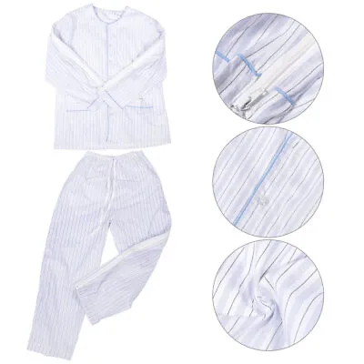 £16.33 • Buy  1 Set Of Breathable Hospital Gown For Elderly People Nursing Trouser Clothes