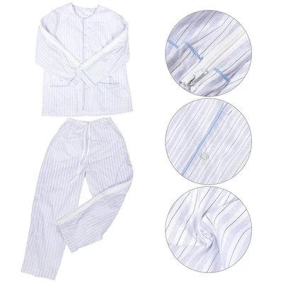 £16.33 • Buy  1 Set Of Breathable Hospital Gown For Elderly People Nursing Trouser Clothes