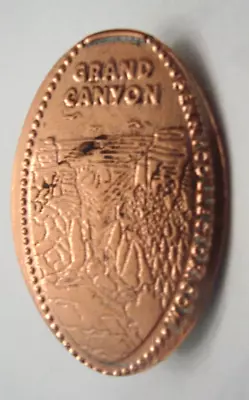 GRAND CANYON - Vertical Scenic Type 1 -- Elongated Zinc Penny • $1.99