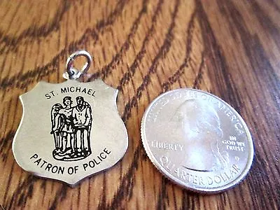 Lot Of  5 Vtg Steel Religious Protection Medal St. Michael Patron St. Of Police  • $15