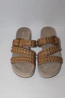 Michael Kors Studded Cushion Bed Slide On Sandal. Sz. 10 • $68