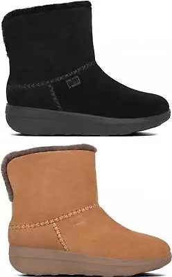 £83.42 • Buy FitFlop MUKLUK SHORTY III Ladies Womens Real Smooth Suede Leather Ankle Boots