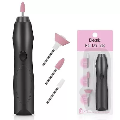 Professional Toe Nail Grinder For Thick Toenails Set Manicure Pedicure Drill Kit • £4.91