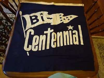 Vintage 1976 Bicentennial Flag Banner Parade • $24.50