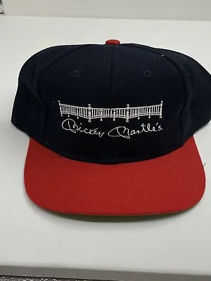 Mickey Mantle's Restaurant Rare New York Yankees Steakhouse Hat Cap Snapback • $55