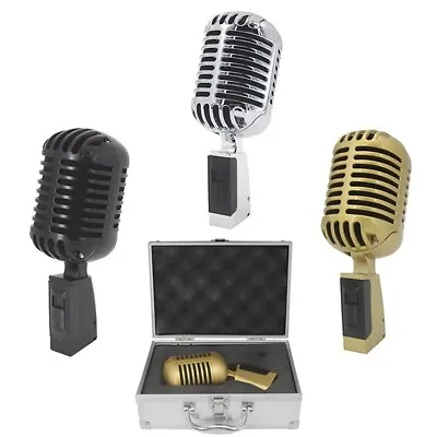 Classic Retro Dynamic Vocal Microphone Old Vintage Elvis Presley Style 55SH Mic • $79