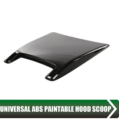 Universal Front Hood Scoop Black Fit For Camaro Mustang Challenger Sliverado • $49.80