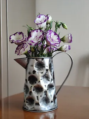 DIPAMKAR Leakproof Metal Vase For Flowers Milk Jug Vase Watering Can Vase • £9.99