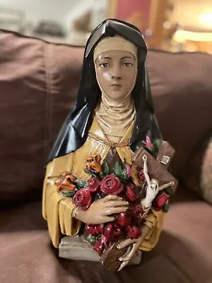 Vintage 1918 St. Therese Bust St Theresa • $125