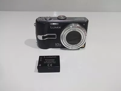 Panasonic LUMIX DMC-TZ2 6.0MP Digital Camera - Black - Faulty  • £22.99