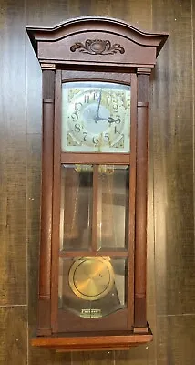 Antique 2 Wt Wall Clock HAU Hamburg Vienna Regulator Crossed Arrows Very Rare • $190
