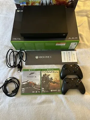 Microsoft Xbox One X 1TB Console - Games And Controllers Bundle • $205