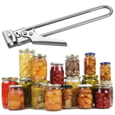 Adjustable Stainless Steel Can Opener Manual Jar Bottle Opener Multifunction New • $1.05