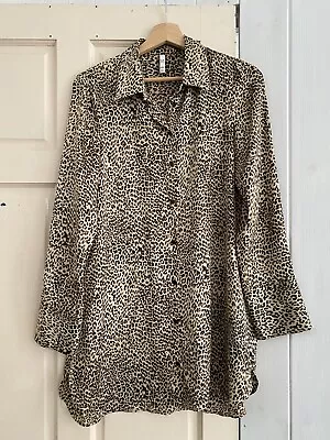 Zara Leopard Print Shirt • £5