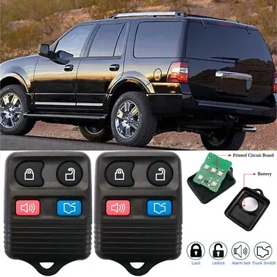 2 Car Keyless Entry Remote Key Fob Clicker Transmitter Control For Ford Explorer • $6.99