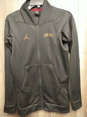 Nike Jordan Jumpman Mens Oak Hill Academy Full-Zip Up Grey XS  • $22.99