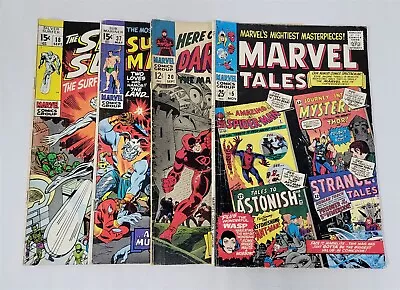 X-932 60/70's Marvel Comics The Silver Surfer Daredevil Sub-mariner Marvel Tales • $12.50