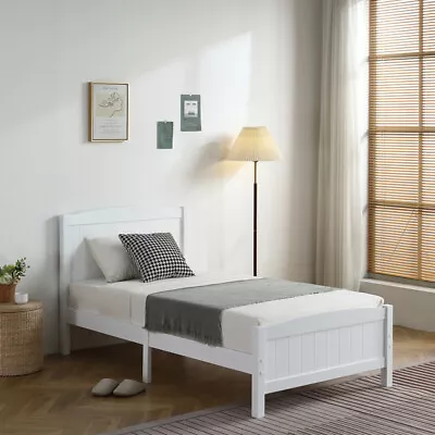 Twin Pine Single-Layer Core Vertical Stripe Full-Board Curved Bed Head • $128.58