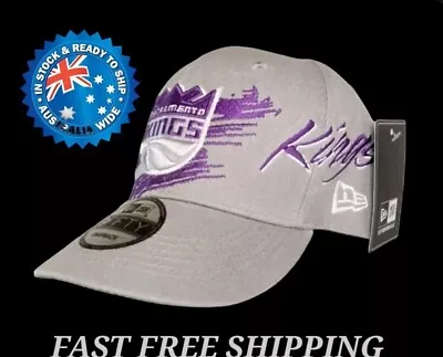 Sacramento Kings Nba New Era 9fifty Grey Snapback Adjustable Hat Nfl Mlb La Ny  • $35