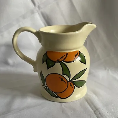 Vintage WADE ENGLAND Jug - 6”T - Oranges Design - VGC & Very Rare • £9.99