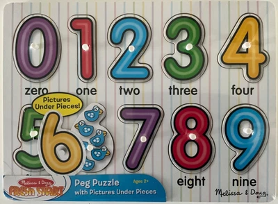 $6 • Buy Melissa & Doug Fresh Start Peg Puzzle