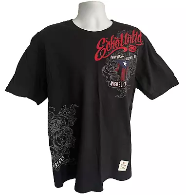 MIGUEL COTTO ECKO UNLTD RHINO T-SHIRT BLACK BOXING XXL Puerto Rico MIGUEL DIAZ • $39.65