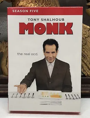 Monk - Season 5 (DVD 2007 4-Disc Set) • $10.99