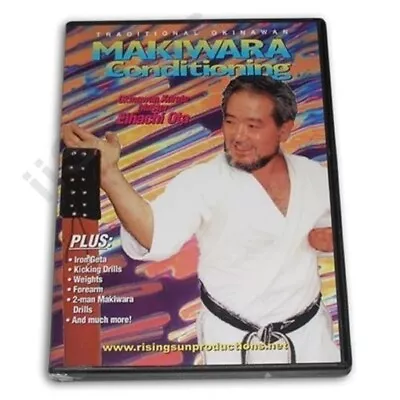 Traditional Okinawan Karate Makiwara Conditioning DVD Iron Geta Chi Eihachi Ota • $24.95