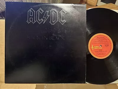 AC/DC LP Back In Black OZ Alberts Productions Records Red Label Press EX+ • $100