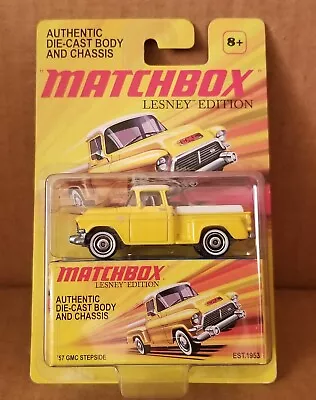 Matchbox Lesney Edition - 1957 GMC Stepside Pickup Truck - Yellow • $6.95