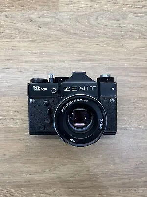 Vintage Zenit 12XP Film Camera & Helios F2/58 Mm  Lens. • £69