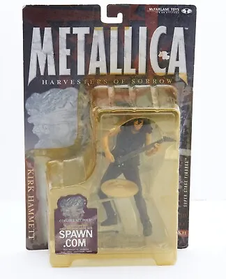 2001 McFarlane Toys Metallica (Harvesters Of Sorrow) Kirk Hammett Figure • $74.99