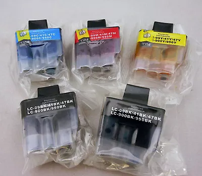 LC41 Ink Cartridge For Brother MFC-5840CN MFC-5440CN MFC-3340C 3240C 620CN 5PK • $8.25