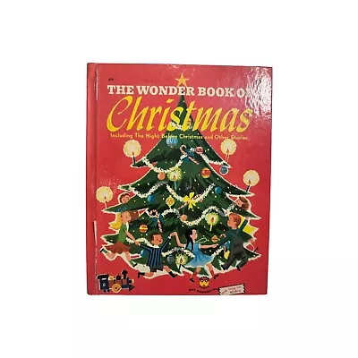 Vintage 1950 The Wonder Book Of Christmas The Night Before Christmas 1st Edition • $14.99