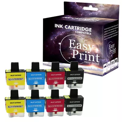 8PacK LC41 Ink For Brother MFC-210C MFC-420CN MFC-5440CN 5840CN IntelliFax-2440C • $9.99