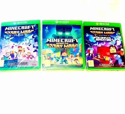 Minecraft: Story Mode | Xbox One | Games | Collection | (NEW) | (SEALED) • £199.99