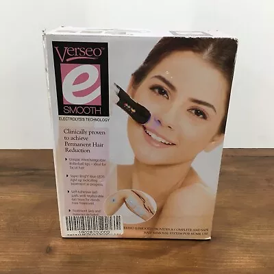Verseo Smooth Electrolysis Permanent Hair Removal System Salon Threading New • $44.99