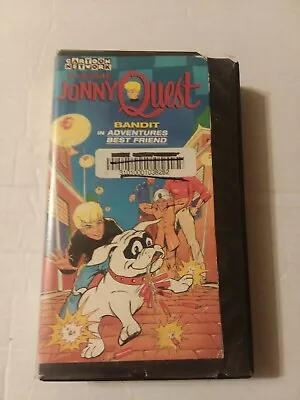 Jonny Quest  Bandit In Adventures Best Friend  VHS Cartoon Network  • $7.20