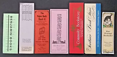 7 Pc Lot Vintage Paper Book Store Advertising BookmarksScribnerLoftSandmeyers • $9.99