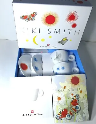 £432.47 • Buy ILLY Art Collection Kiki Smith 2 Signed &numbered Cappuccino Cups &Saucers ,NEW