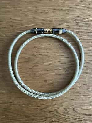 QED Qunex Silver Reference Broadcast Receiver Cable 1.0 Metre Length • £15